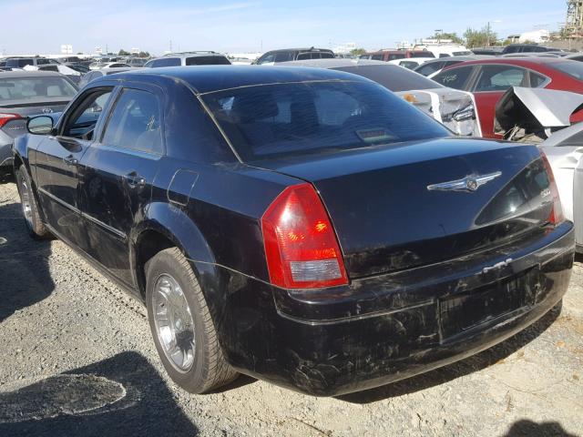 2C3KA43R07H726636 - 2007 CHRYSLER 300 BLACK photo 3