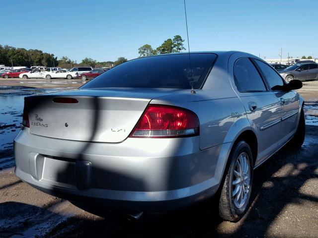 1C3EL56U91N678484 - 2001 CHRYSLER SEBRING LX SILVER photo 4