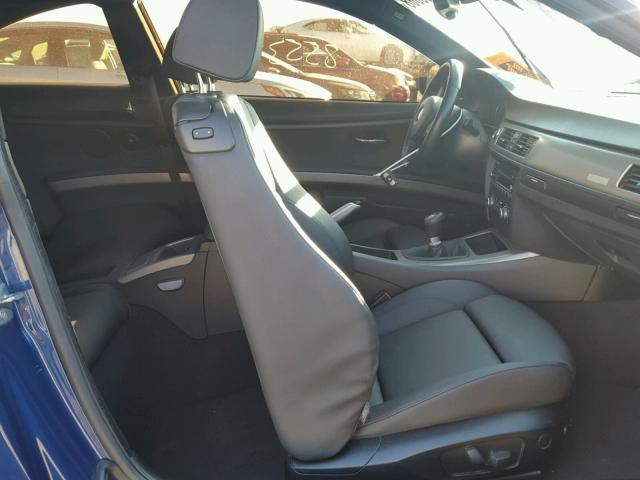 WBAKG1C52BE617694 - 2011 BMW 335 IS BLUE photo 5