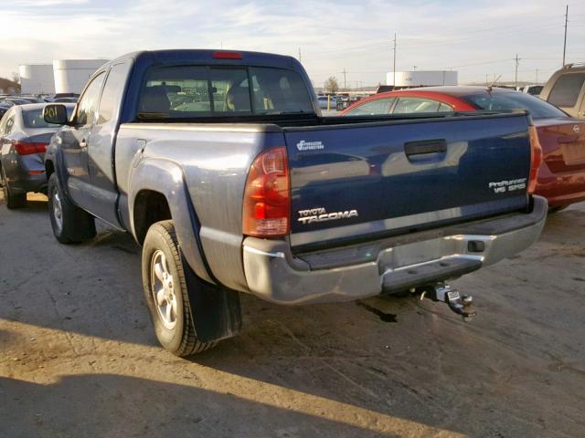 5TETU62NX7Z449001 - 2007 TOYOTA TACOMA PRE BLUE photo 3