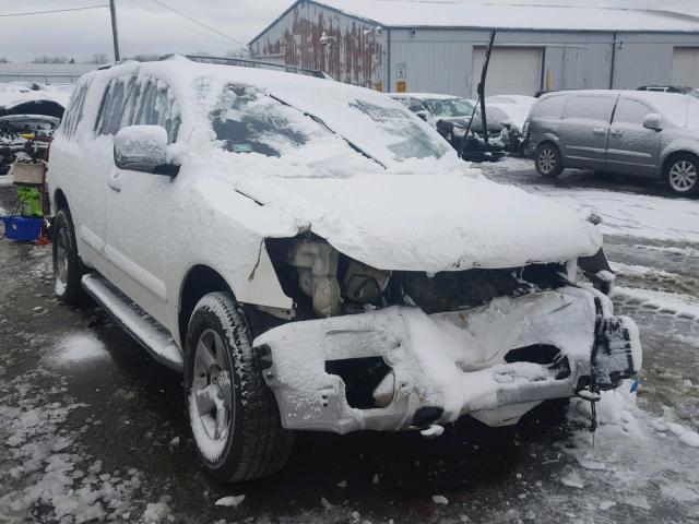 5N1AA08B74N743041 - 2004 NISSAN ARMADA SE WHITE photo 1