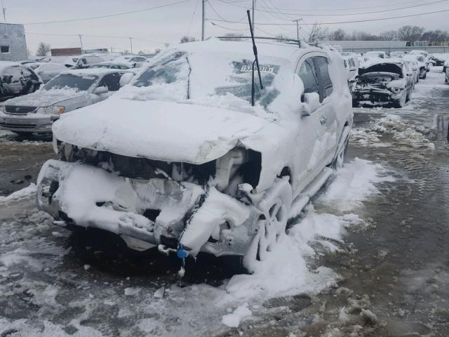 5N1AA08B74N743041 - 2004 NISSAN ARMADA SE WHITE photo 2