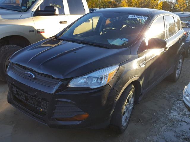 1FMCU0F72FUC78160 - 2015 FORD ESCAPE S BLACK photo 2