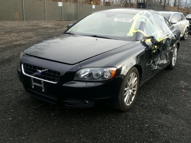 YV1MC67299J074487 - 2009 VOLVO C70 T5 BLACK photo 2