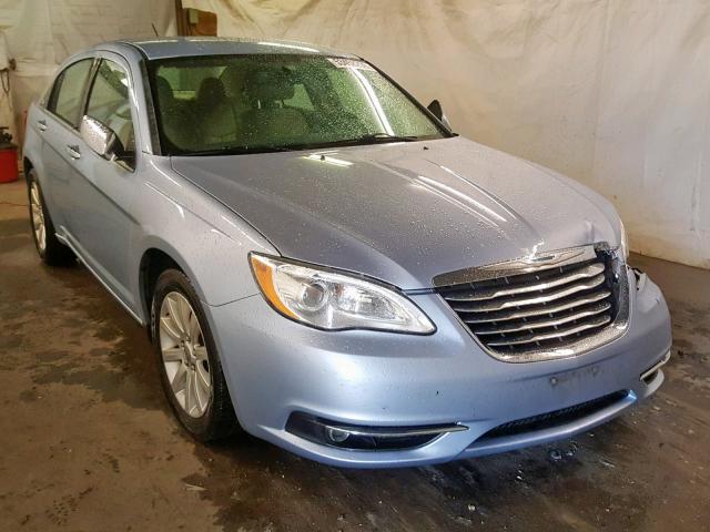 1C3CCBCG7EN120112 - 2014 CHRYSLER 200 LIMITE BLUE photo 1