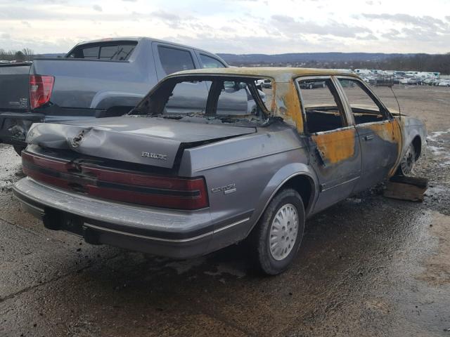 3G4AL54N7MS631157 - 1991 BUICK CENTURY LI BURN photo 4