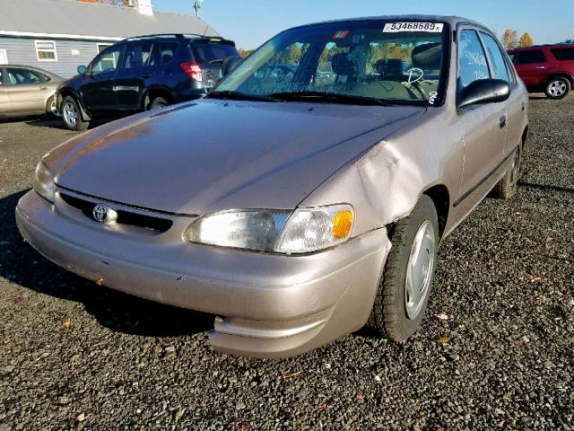 2T1BR12E8XC211685 - 1999 TOYOTA COROLLA VE GOLD photo 2