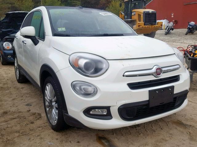 ZFBCFXDT5GP396343 - 2016 FIAT 500X LOUNG WHITE photo 1