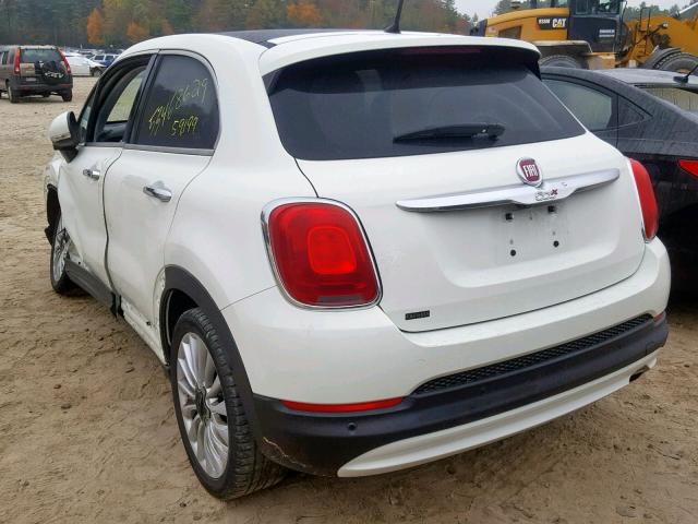 ZFBCFXDT5GP396343 - 2016 FIAT 500X LOUNG WHITE photo 3