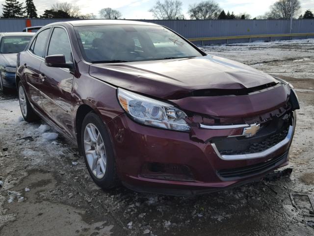 1G11C5SL6FF125034 - 2015 CHEVROLET MALIBU 1LT RED photo 1