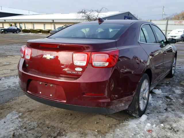 1G11C5SL6FF125034 - 2015 CHEVROLET MALIBU 1LT RED photo 4