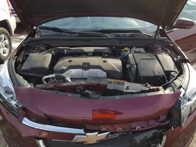 1G11C5SL6FF125034 - 2015 CHEVROLET MALIBU 1LT RED photo 7