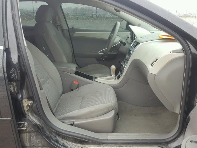 1G1ZH57B98F175613 - 2008 CHEVROLET MALIBU 1LT BLACK photo 5