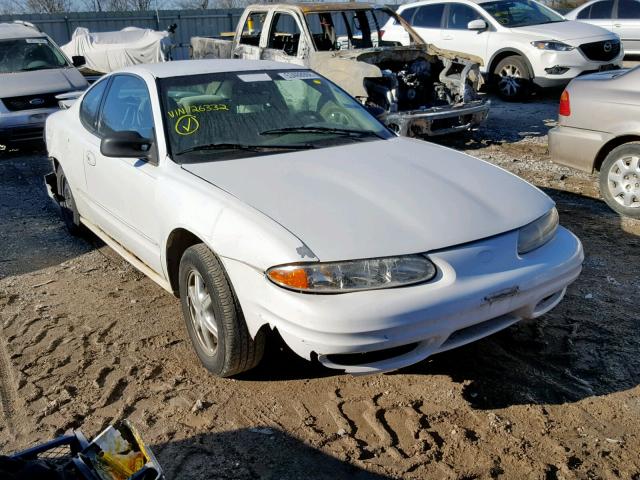 1G3NL12EX2C126332 - 2002 OLDSMOBILE ALERO GL WHITE photo 1