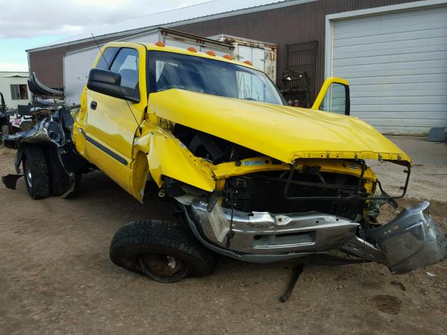 1B7MF33661J558397 - 2001 DODGE RAM 3500 YELLOW photo 1