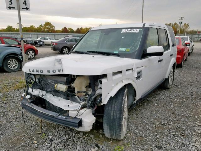 SALAG2D41CA617777 - 2012 LAND ROVER LR4 HSE WHITE photo 2