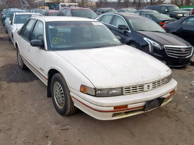 1G3WH54T4MD358608 - 1991 OLDSMOBILE CUTLASS SU WHITE photo 1