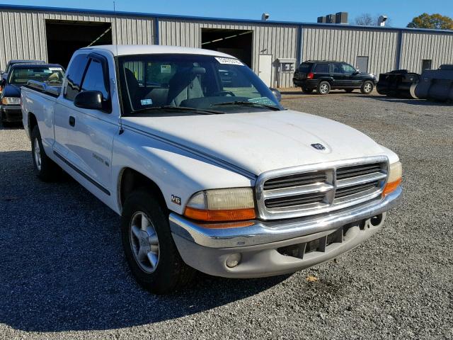 1B7GL22X8WS507138 - 1998 DODGE DAKOTA WHITE photo 1