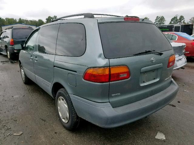 4T3ZF13C4YU172220 - 2000 TOYOTA SIENNA LE GRAY photo 3