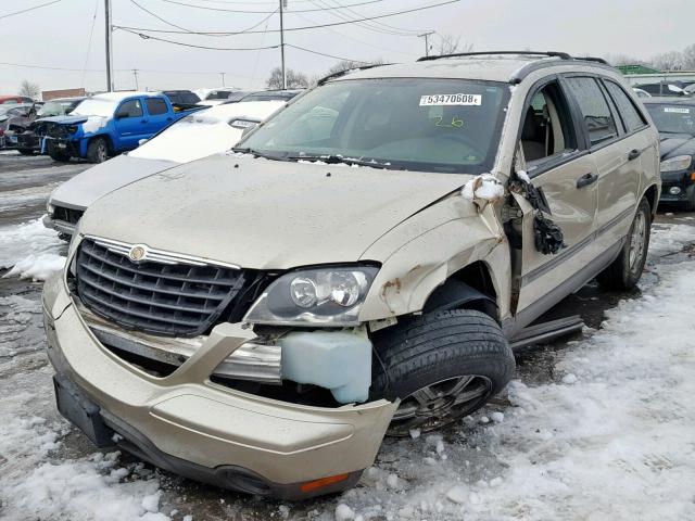 2C4GF48475R305701 - 2005 CHRYSLER PACIFICA TAN photo 2