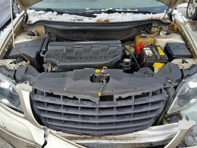 2C4GF48475R305701 - 2005 CHRYSLER PACIFICA TAN photo 7