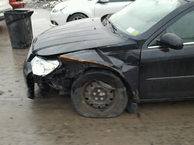 1C3LC46K18N223168 - 2008 CHRYSLER SEBRING LX BLACK photo 9