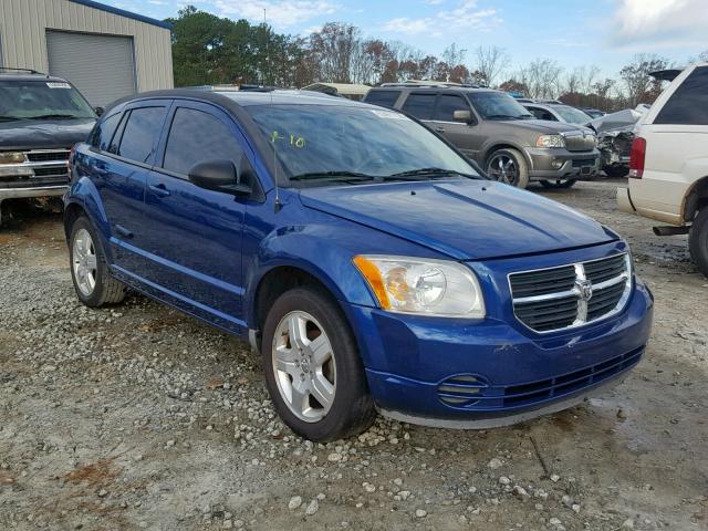 1B3HB48A89D164332 - 2009 DODGE CALIBER SX BLUE photo 1