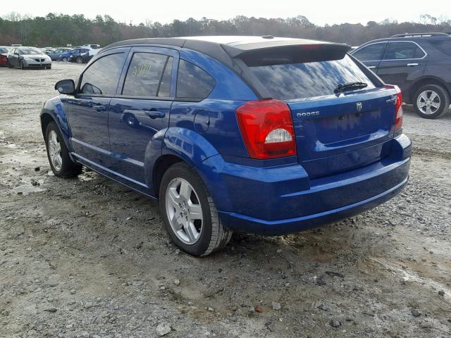 1B3HB48A89D164332 - 2009 DODGE CALIBER SX BLUE photo 3