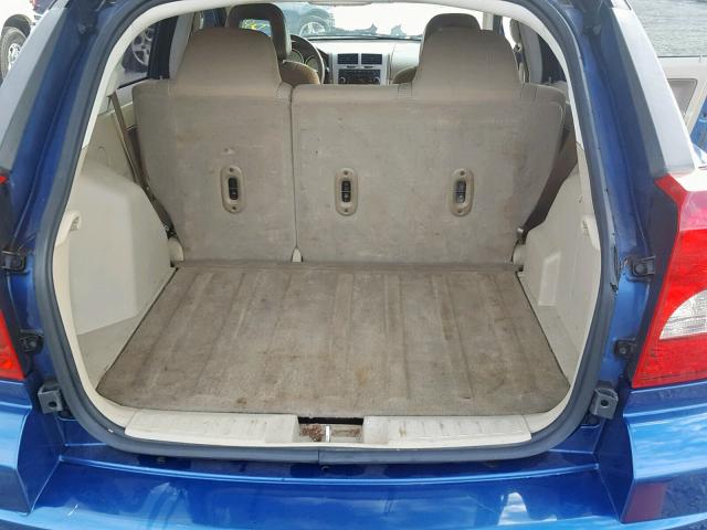 1B3HB48A89D164332 - 2009 DODGE CALIBER SX BLUE photo 9