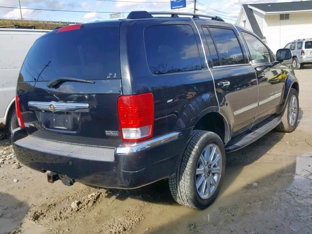 1A8HW58208F122430 - 2008 CHRYSLER ASPEN LIMI BLACK photo 4