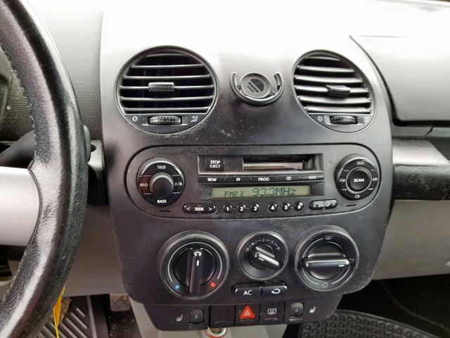 3VWCM21Y14M307775 - 2004 VOLKSWAGEN NEW BEETLE Qara foto 9