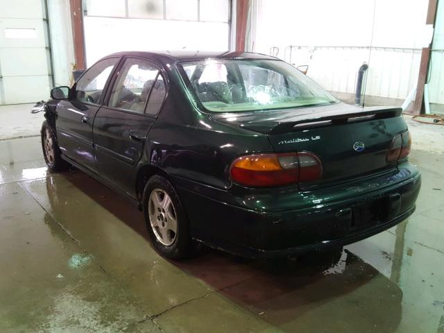 1G1NE52J93M698219 - 2003 CHEVROLET MALIBU LS 绿色 照片 3