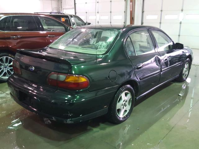 1G1NE52J93M698219 - 2003 CHEVROLET MALIBU LS 绿色 照片 4