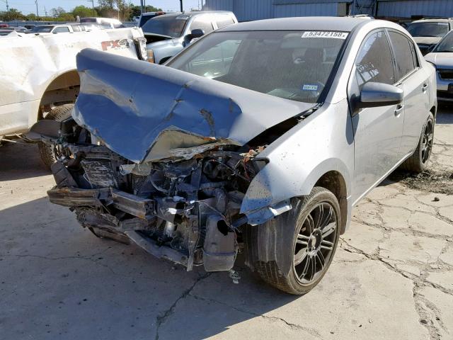 3N1AB61E28L611029 - 2008 NISSAN SENTRA 2.0 SILVER photo 2