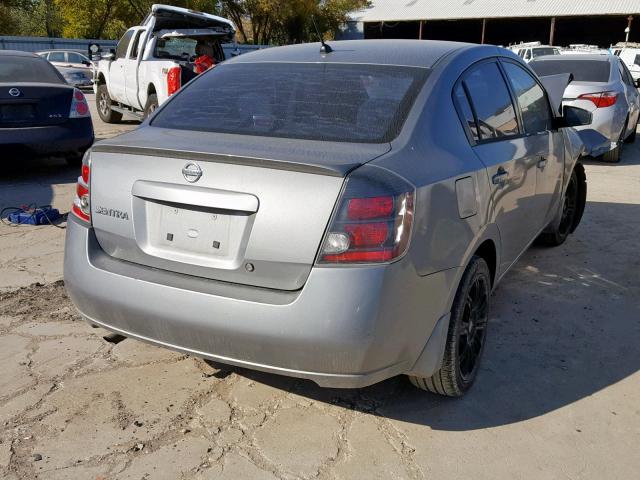 3N1AB61E28L611029 - 2008 NISSAN SENTRA 2.0 SILVER photo 4