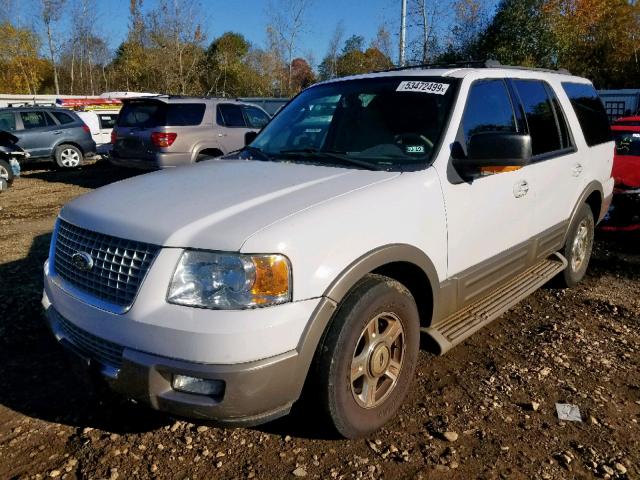 1FMFU18L93LC47227 - 2003 FORD EXPEDITION WHITE photo 2