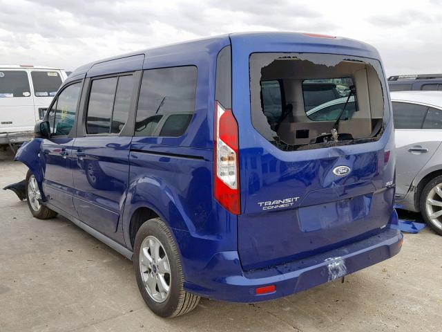 NM0GE9F75F1199698 - 2015 FORD TRANSIT CO BLUE photo 3