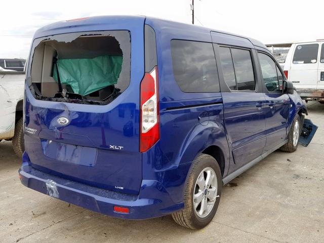 NM0GE9F75F1199698 - 2015 FORD TRANSIT CO BLUE photo 4