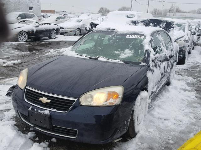 1G1ZS58F07F132361 - 2007 CHEVROLET MALIBU LS 蓝色 照片 2