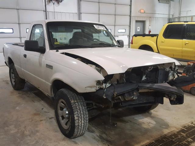 1FTYR10D37PA03297 - 2007 FORD RANGER WHITE photo 1