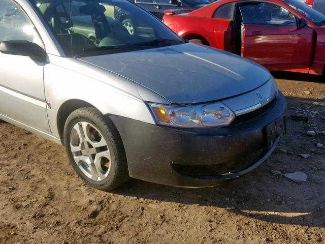 1G8AL52F73Z142513 - 2003 SATURN ION LEVEL GRAY photo 9