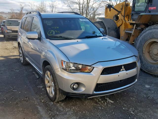 JA4JT4AX6AZ010683 - 2010 MITSUBISHI OUTLANDER SILVER photo 1