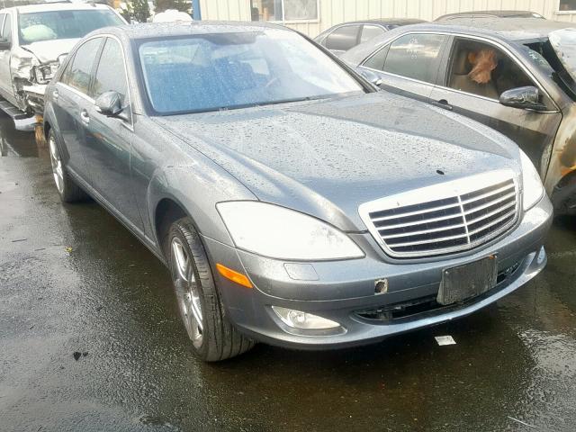 WDDNG71X87A108401 - 2007 MERCEDES-BENZ S 550 GRAY photo 1