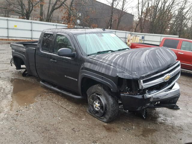 2GCEK19C581326461 - 2008 CHEVROLET SILVERADO BLACK photo 1