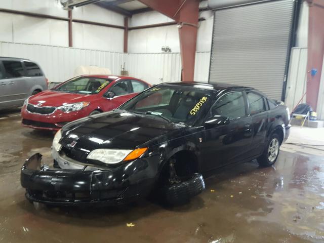 1G8AN12F94Z222657 - 2004 SATURN ION LEVEL BLACK photo 2