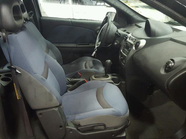 1G8AN12F94Z222657 - 2004 SATURN ION LEVEL BLACK photo 5