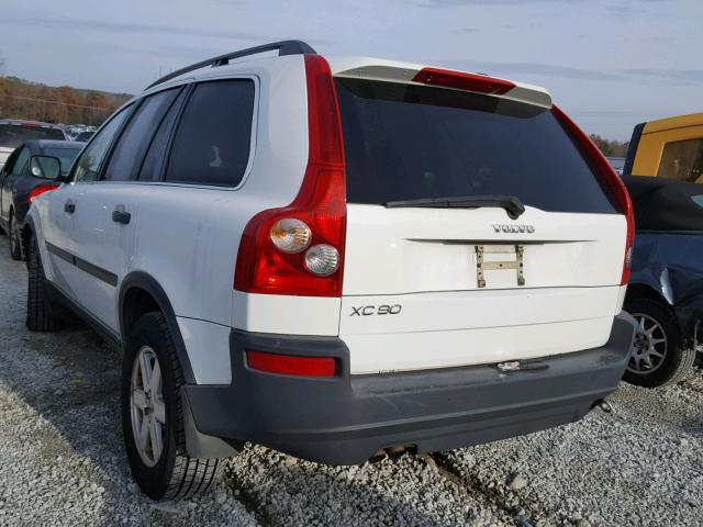 YV4CN592261298695 - 2006 VOLVO XC90 WHITE photo 3