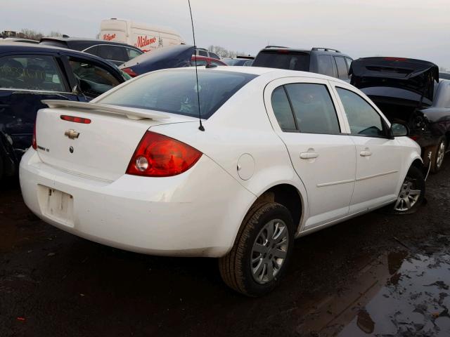 1G1AT58H997148888 - 2009 CHEVROLET COBALT LT WHITE photo 4