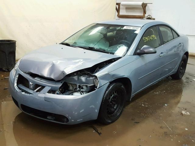 1G2ZF58BX74140203 - 2007 PONTIAC G6 VALUE L GRAY photo 2