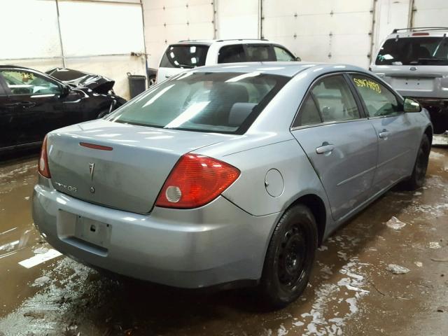 1G2ZF58BX74140203 - 2007 PONTIAC G6 VALUE L GRAY photo 4